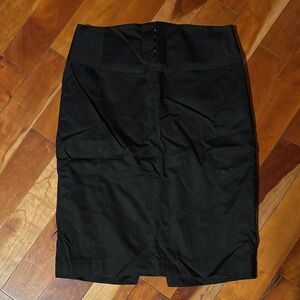 Express Classic Black Pencil Skirt